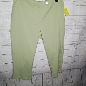 LINEA WOMEN'S SZ 10 GOLF CROP PANTS
